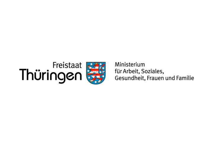 Logo Thüringer Ministerium für Arbeit, Soziales, Gesundheit, Frauen und Familie
